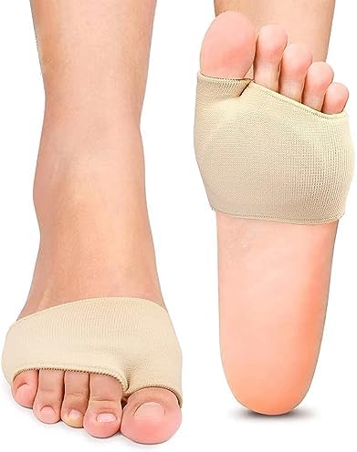 Aegon Forefoot Pad for Pain Relief | Hallux Valgus Foot | Bunion Sleeve Foot Pad | Metatarsal Pad | Ball of Foot Cushion for High Heels | Morton's Neuroma | Foot Support for Pain Relief (1 Pair)