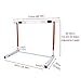 Adjustable Track and Field Hurdles for Training, 40-60cm Workout Obstacles, Easy to Assemble Agility Poles for Sports Practice, Perfect for Teams and Athletes