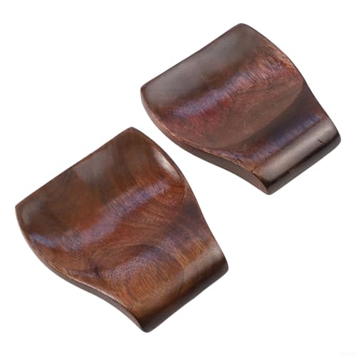 2 soportes para cucharas de madera que ofrecen una solución práctica para mantener los utensilios de cocina organizados y los mostradores limpios en cocinas ocupadas