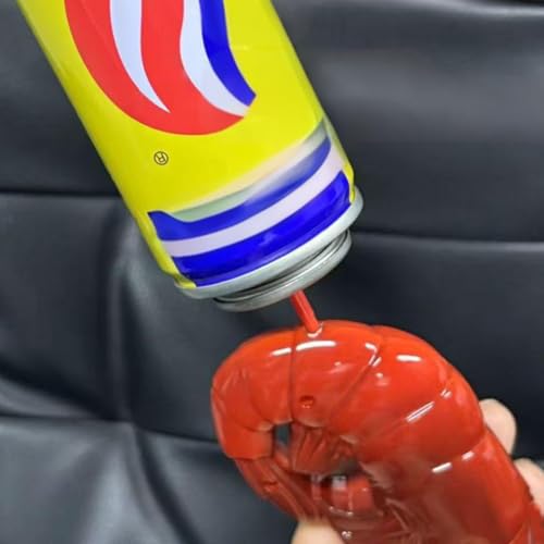 Encendedor a prueba de viento en forma de langosta rojo miniatura 4