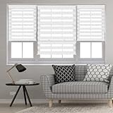 Doppelrollo Klemmfix Ohne Bohren 98 x 130 cm Fenster Rollos für Innen Klemmrollos Ohne Bohren mit...