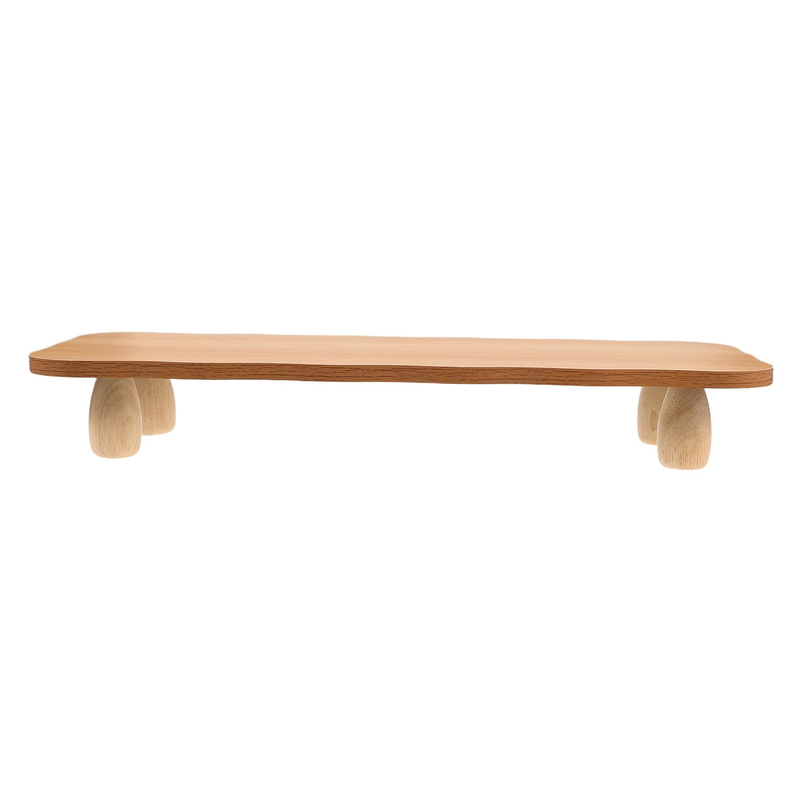 Rehausseur de moniteur en bois multifonctionnel pour bureau moderne