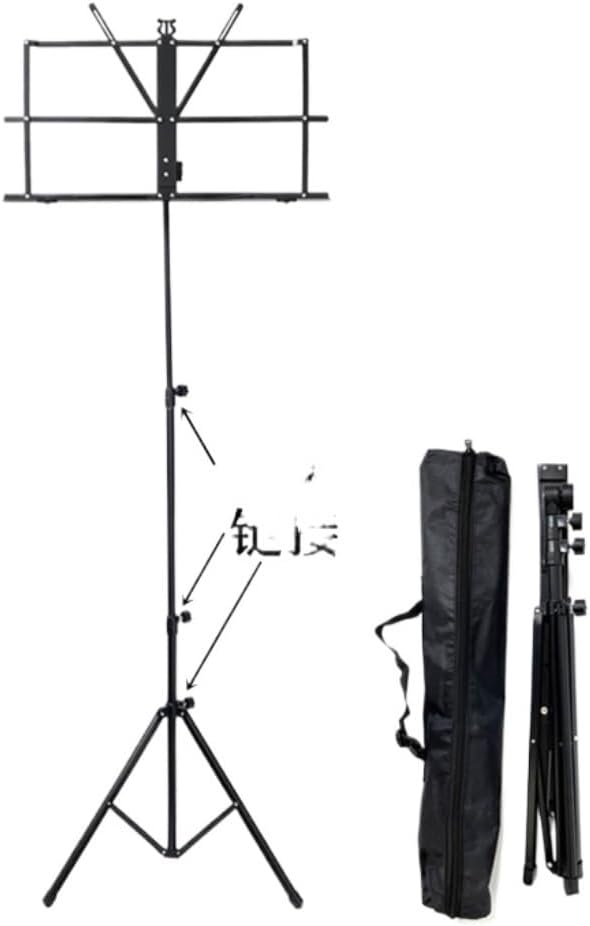Stapler Guitar and Violin Universal Music Stand Guitar Small Music Stand Music Stand Guzheng Violin Erhu Music Stand Office Stapler (Black A)
