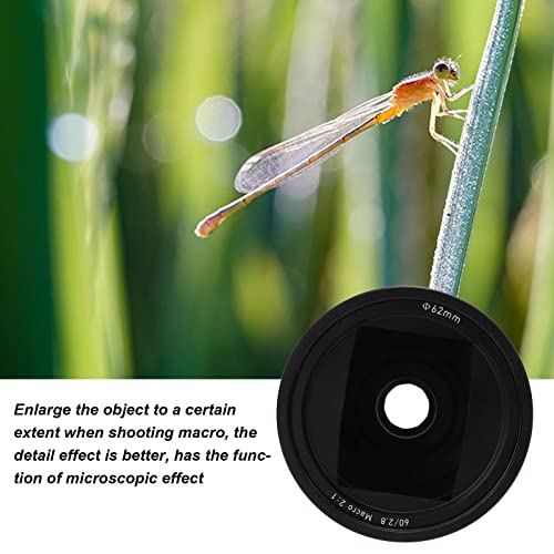 60mm F2.8 APS C Half Frame 2x Vergroting Macro Lens Handmatige Focus voor Fuji FX Mount Camera - Afbeelding 4