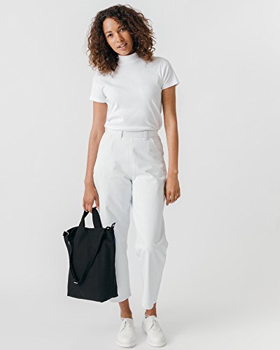 Baggu Duck Bag Canvas Tote, Essential Everyday Tote, Spacious And Roomy, Black #TOP1