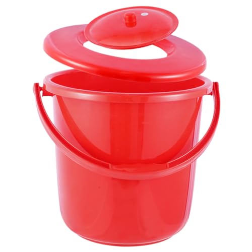 Ipetboom Portable Chamber Pot for Adults and Lightweight Urinal Bucket Bedpan for Home and Travel for Seniors and Pregnant Women Easy to Use and Clean