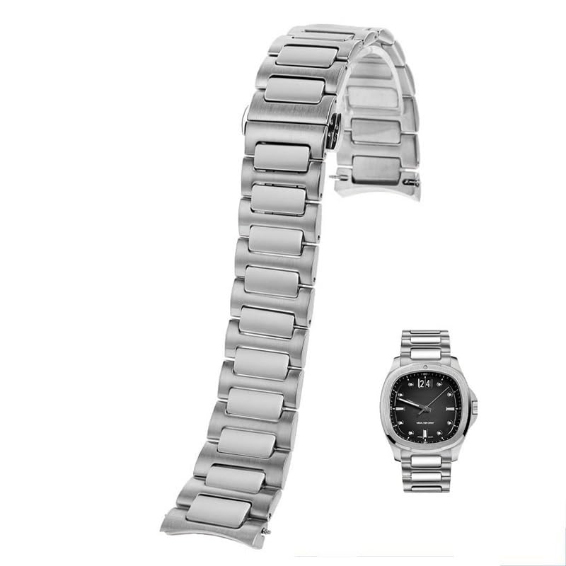 Bracelet de montre en acier inoxydable pour Mido Multiport M049 look chic urbain