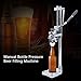 Bottle Filler, Counter Pressure Bottle Filler, Stainless Steel Beer Bottling Machine, Handmade Beer Brewing Manual Liquid Filling Machine for Glass/Convoluted/Plastic/Wine Bottles