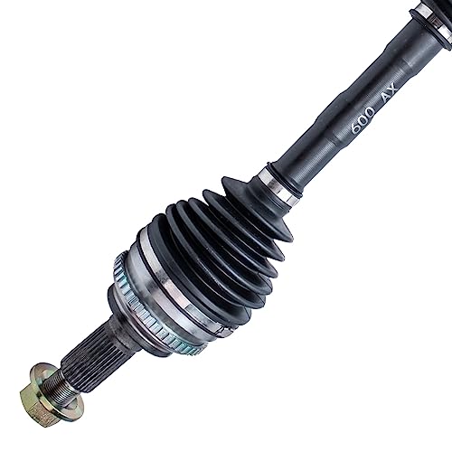 Image of Detroit Axle - Front Steering Knuckles w /Wheel Bearing Hub CV Axle for 2011-2014 Ford Edge, 2011-2015 Lincoln MKX 2012 2013 CV Axle Assembly Steering Knuckle w /Wheel Bearing Hub Replacement