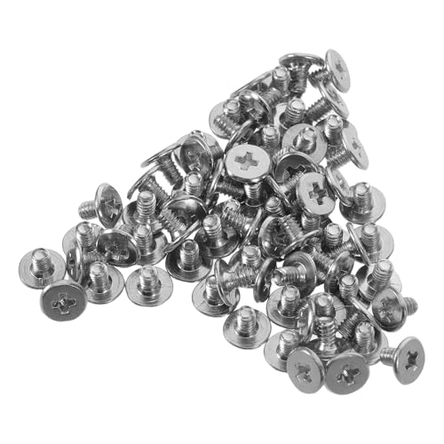 SHINEOFI 200 Pièces Vis Cruciforme Inoxydable pour Fixation SSD Compatible avec Boîtier Ordinateur Lot de Vis Robustes et Durables pour Composants Informatiques