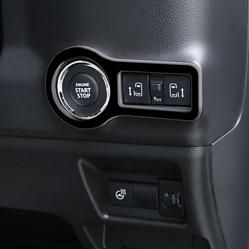 スズキ 新型 スペーシアカスタム MK54S MK94S エンジンスタートスターターリング エンジンスタートパネルカバー インテリアパネル カスタム 内装パーツ 車種専用設計 アクセサリー ピアノブラック