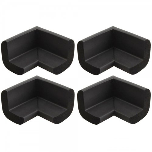 4 Pcs 12mm NBR Baby Safe Cushion Protector Black Lionheart Corner Guards 25001184
