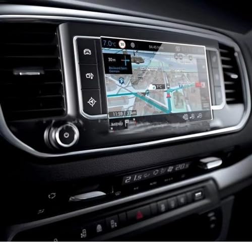 Protection écran GPS Peugeot Traveller anti-rayure et traces de doigts 7 pouces