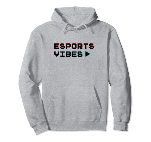 eSports Vibes Pixel Decor Gaming Sporty Gamer eSports Sudadera con Capucha