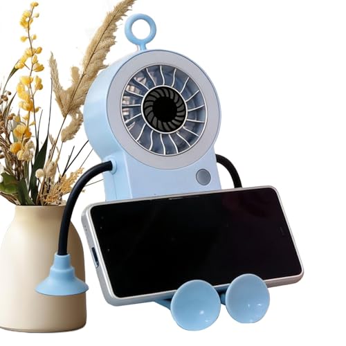 Ventilateur de bureau QHQQXN Feng Shui rechargeable pour chambre et cuisine