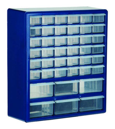 42 Multi Drawers Bin Rack Parts Organiser Storage Cabinet Toolcraft Box Wall