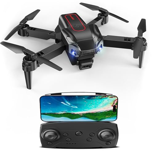 Drone con Telecamera 1080P, Mini Drone Pieghevole per Bambini e