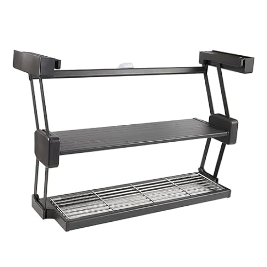 【美品】 【大幅値下げ】TOD'S ドライビングシューズ 26.5cm プルダウン式ウォールキャビネット収納オーガナイザー、2段プルダウン