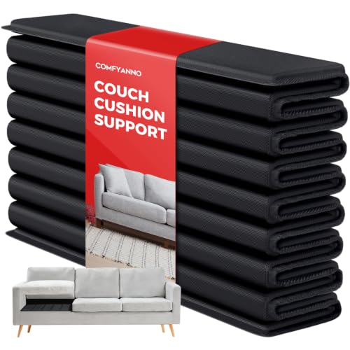Image of Comfyanno Couch Cushion Support Board, Repairs Sagging Loveseat Sofa, Ready to Use, 21.5 inch x 54 inch, Heavy-Duty Solid Wood Board, Safe Corner, Sinking Couch & Sofa Fix Saver