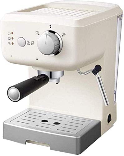 Lebensdekoration Elegante Espressomaschinen halbautomatisch 15bar 1050W Cappuccino-Maschine mit 180 Grad; Drehbares Dampfrohr aus Edelstahl für 1,25 l