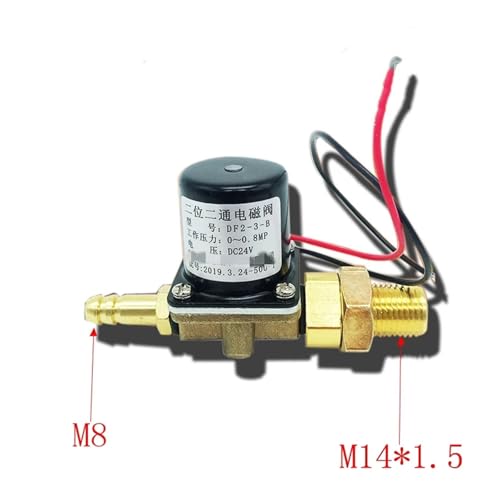 Solénoïde DF2-3-B Machine de Soudage Gaz Argon CO2 Électrovanne M14 AC220V - 4