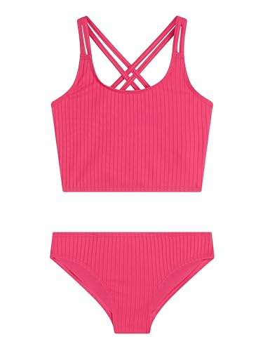 Image of Kanu Surf Girls Waverly UPF 50 Beach Sport Criss-Cross Tankini
