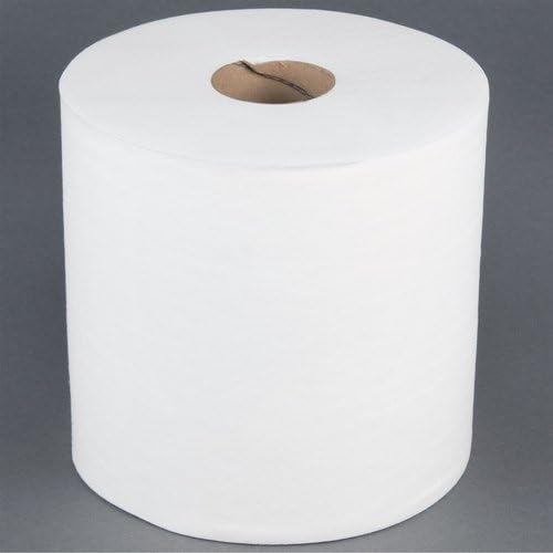 Merfin 8400 Airlaid 1-Ply Center Pull Paper Towel 400' Roll 6 / Case