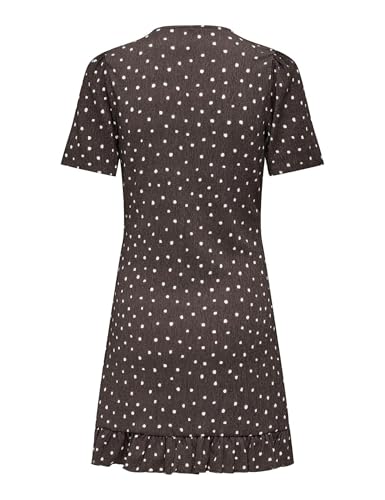 Robe à col en V Onlmolly Life avec manches courtes et sac intégré