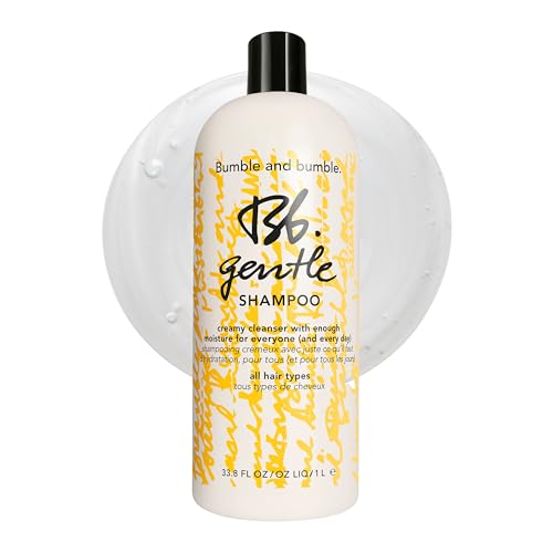 Bumble and bumble. Gentle Hydrating Shampoo For Every Day | Adds Moisture + Shine | For Normal to Dry Curly, Wavy, Straight Hair Types | With Glycerin + Avocado Oil, 33.8 Fl Oz