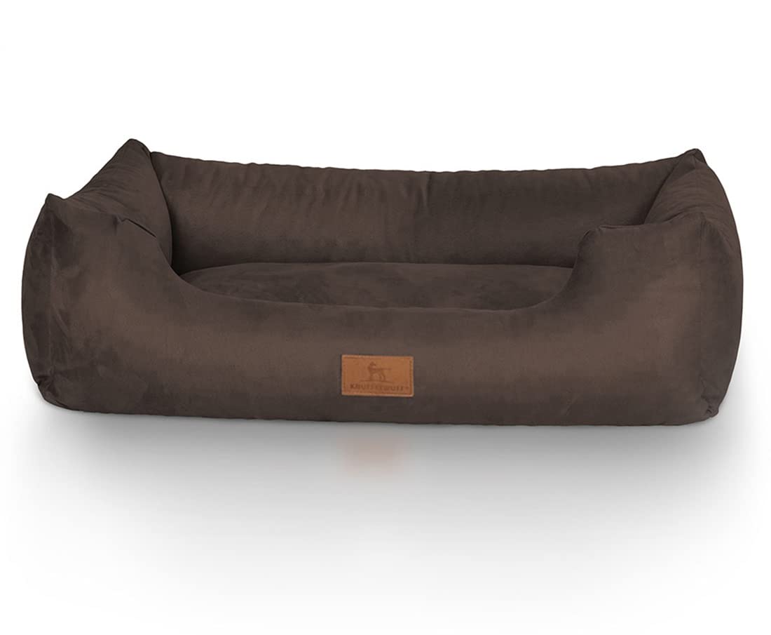 Knuffelwuff Cama para Perro Dreamline, tamaño Grande, de 85 x 63 cm, Color marrón