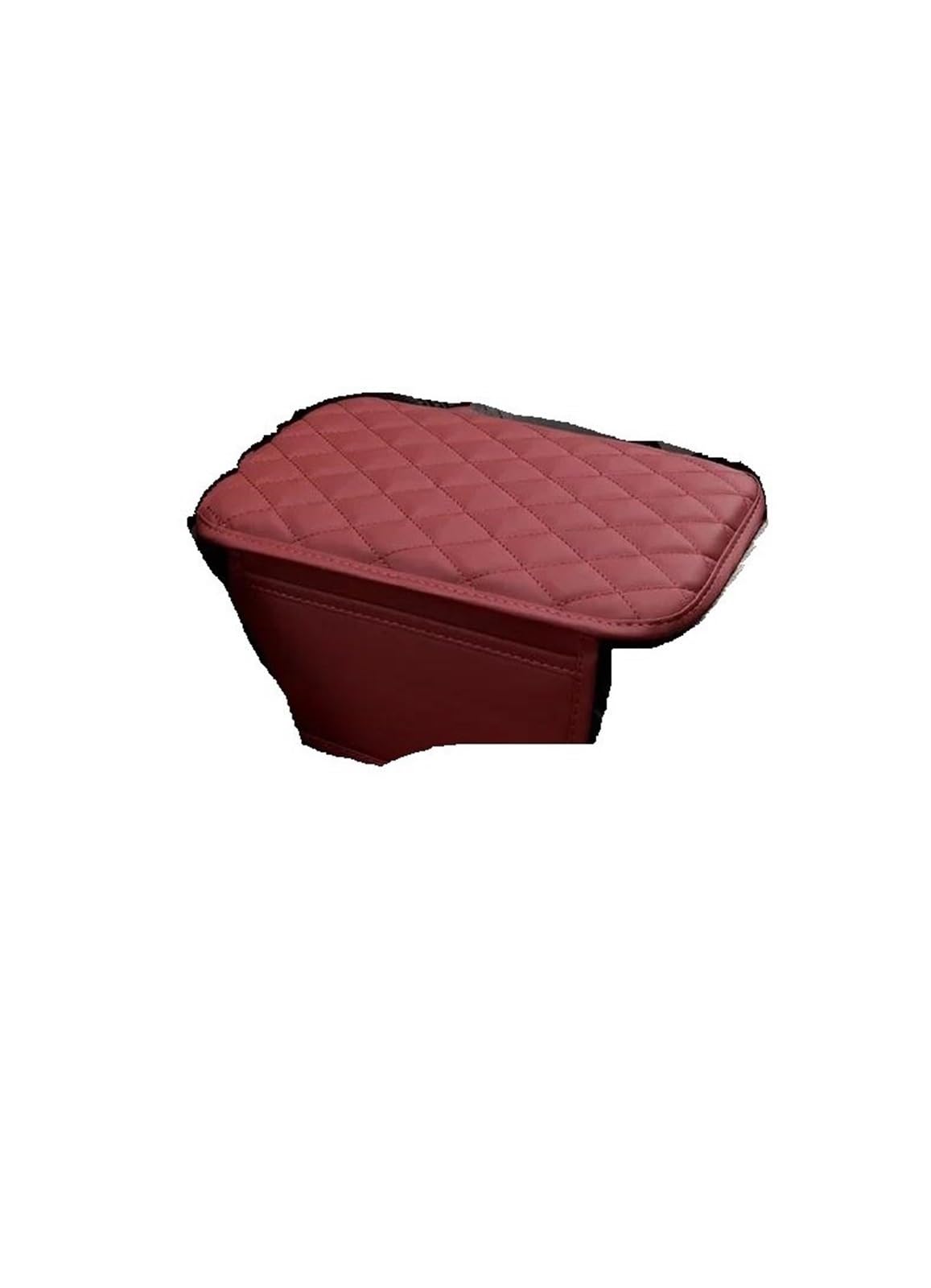 KJHOPY For Subaru For Forester For Impreza Car Interior Armrest Box Height Increase Pad Storage Bag Center Console Cover armrest protector(Red4)