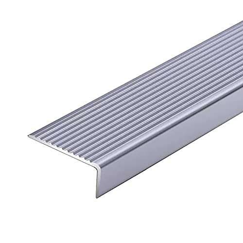 Solución para escalones resbaladizos con perfil impermeable de plata 2