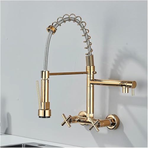 YESOP Torneira De Cozinha Gourmet Misturador Acabamento Dourado