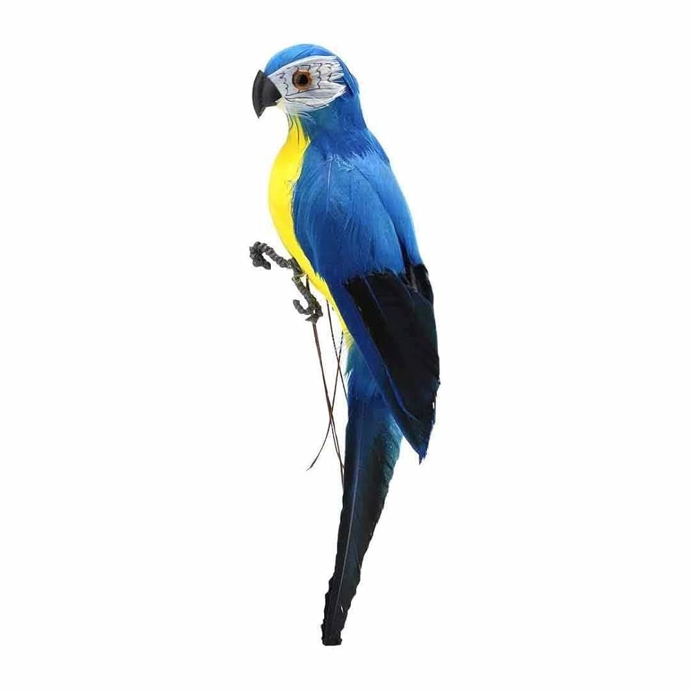 虫の置物 Amazon | [AiO JAPAN] 虫よけ オウム 鸚鵡 置物 ブルー 虫除け