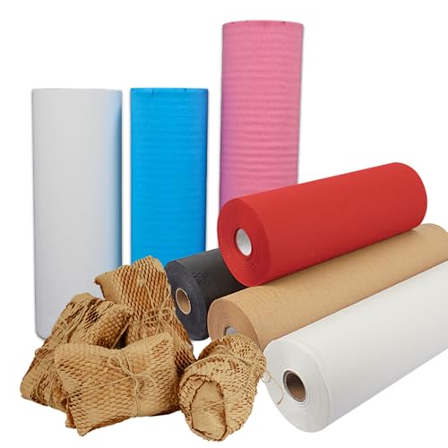 Honeycomb Packing Paper, Black, 15 Inches x 10 Metres Roll Black by tinydabba - 3