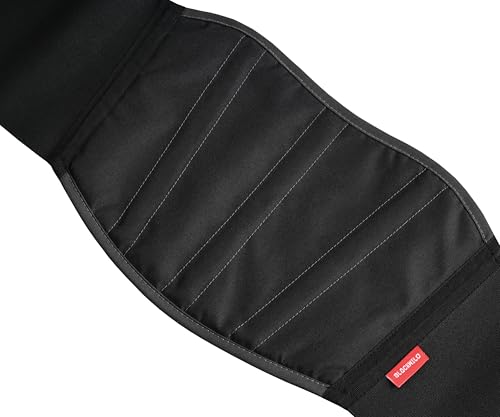 BLACKWILD Nierengurt Motorrad – Rückenstützgürtel und Rückengurt | Rückenbandage zur Gewichtsreduktion & Sportschutz, Motorradfahren, Radfahren, Gewichtheben, Fitnessstudio und Mehr (M)