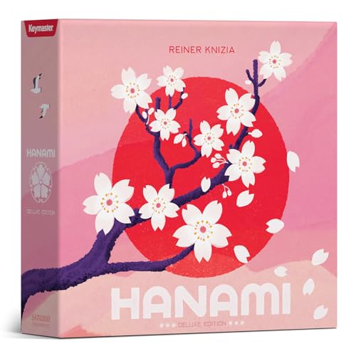 Image of Hanami Deluxe Edition | A Strategic Tile-Laying Area Control Board Game for Adults Families and Game Nights Based On Reiner Knizia's Classic Samurai