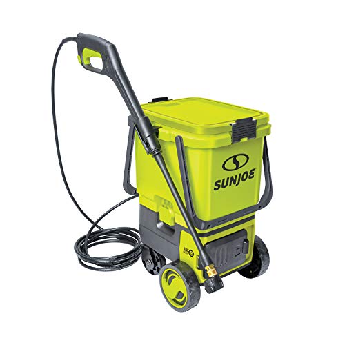 Sun Joe 24V-X2-PW1200 1196 Max PSI 1 GPM 48-Volt iON+ Cordless Portable Pressure Washer Kit w/ 2 x 4.0-Ah Batteries and Charger