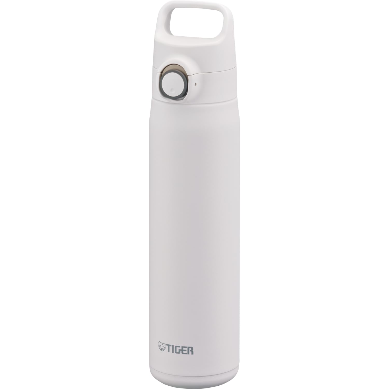 Tiger Thermos Stainless Steel Water Bottle 27oz White One Touch Vacuum