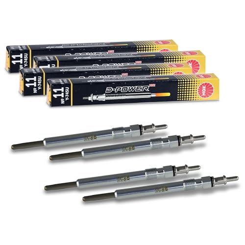 NGK 4x Bougie de préchauffage 6346 Compatible avec: CHRYSLER PT CRUISER, JEEP GRAND CHEROKEE II, MERCEDES-BENZ C-CLASS, C-CLASS, C-CLASS Coupe, C-CLASS T-Model, C-CLASS T-Model, CLC-CLASS, CLK