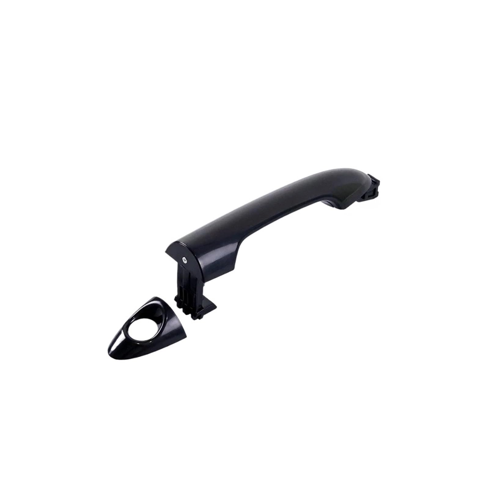 Nokrgqw Right Have Hole Car Outer Door Handle For Kia For Picanto 2018-2022 Black Front Door Rear Door Outer Handle