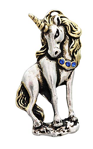 Collar de unicornio Starfire gótico con Swarovski en caja de regalo para San Valentín
