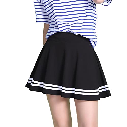 Image of Girls Kids Skater Skirts with Attached Inner Shorts (3 Years - 15 Years) rayon blend