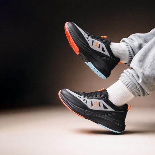 Image of Centrino Casual Sneakers for Men | Shoes for Man Stylish | Lightweight Lace-Up Canvas Shoes with Cushioned Insole | Breathable Comfortable Walking Shoes | Anti-Skid Sole | Mens Shoes for Office Outings (6832)