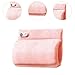 FytStycale Heated Hand Warmer Graphene Heating Handwarmers Bag for Travel Home, Pink