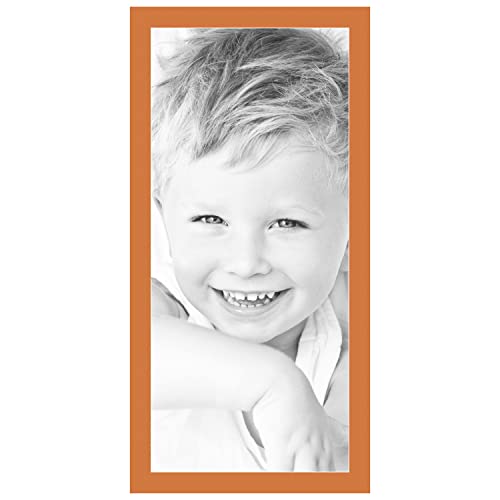 16x36 Tangerine / Octoberfest Custom Mat for Picture Frame with 12x32 opening size (Mat Only, Frame NOT Included)