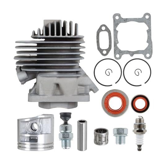 Timunr 44.7mm Cylinder Piston Gasket Kit for Stihl MS261