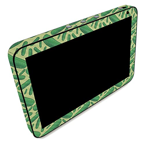 Image of MightySkins Carbon Fiber Skin Compatible with Amazon Echo Show 8 (Gen 2) - Pickles | Protective, Durable Textured Carbon Fiber Finish | Easy to Apply | Made in The USA