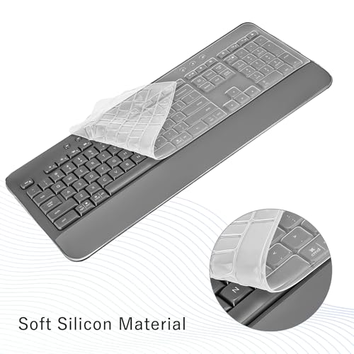 Protector de teclado para Logitech Signature K650 silicona miniatura 3