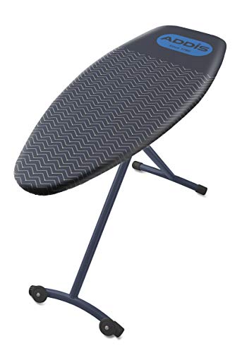 Addis Deluxe 2019 Really Wide Family Ironing Board, 135 x 46cm, Grey Dot Design,518184
